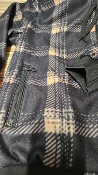 Cazadora bomber hombre cuadros L