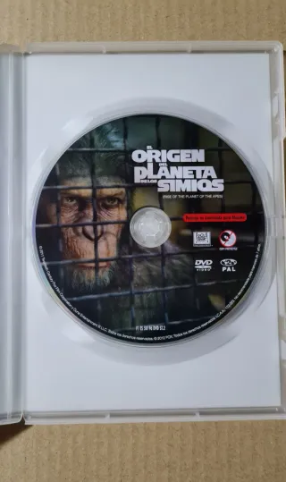 El Origen del Planeta de los Simios DVD