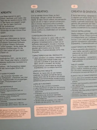 Tableta Gráfica con Lápiz