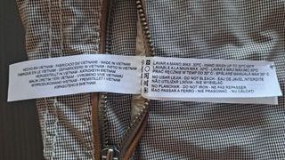 Cazadora Harrington Massimo Dutti Beige Talla M