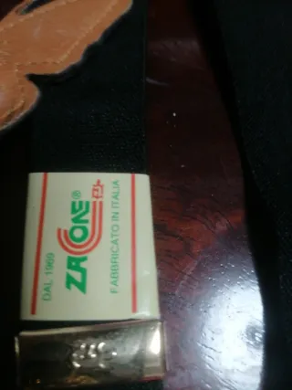 Bretelle ZAGONE con farfalla marrone