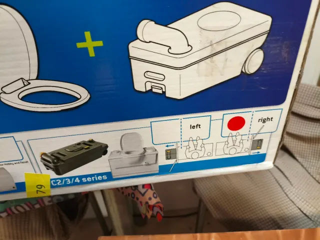 Thetford Fresh Up Set con ruedas