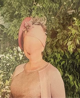 Vestido de fiesta rosa. Talla 46