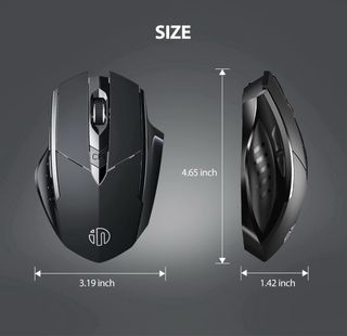 Ratón INPHIC Bluetooth Recargable Trimodo