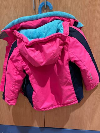 Conjunto chaqueta y pantalon nieve de niña-Brugi
