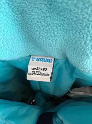 Conjunto chaqueta y pantalon nieve de niña-Brugi