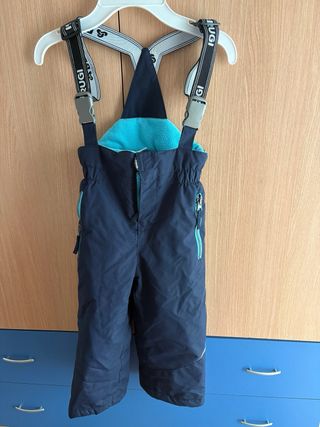 Conjunto chaqueta y pantalon nieve de niña-Brugi