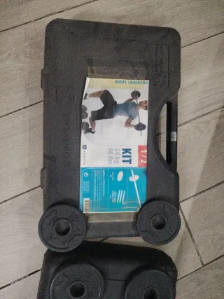 Maletas de pesas y mancuernas