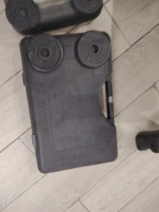 Maletas de pesas y mancuernas