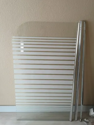 Mampara de ducha 140x80cm