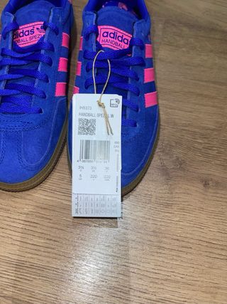 Adidas Handball Spezial Mujer Azul/Rosa Talla 36