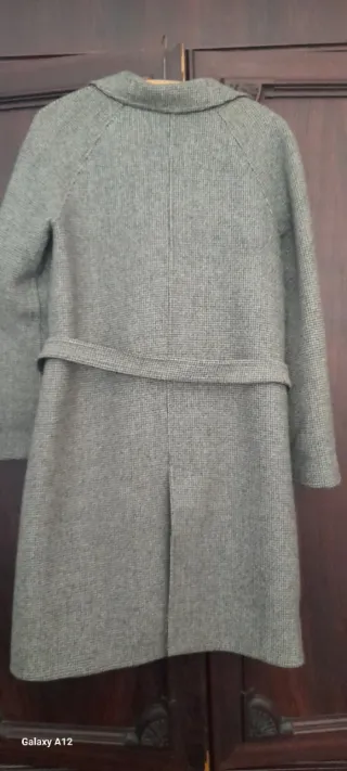 Abrigo invierno vintage gris