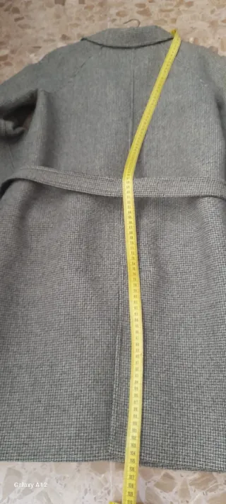 Abrigo invierno vintage gris