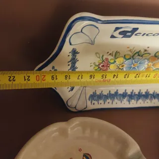 Ceniceros platos antiguos porcelana Barcelós Capea
