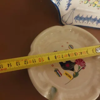 Ceniceros platos antiguos porcelana Barcelós Capea