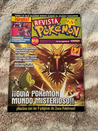 Revista Pokémon Nº 81 Nintendo