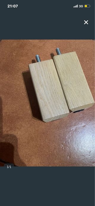 Patas de madera Besta Ikea