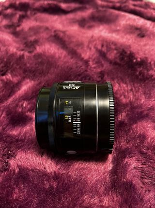 Objetivo Minolta AF 50mm f/1.7