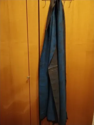 Bufanda/Pañuelo Turquesa y Gris