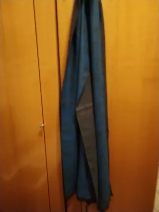 Bufanda/Pañuelo Turquesa y Gris