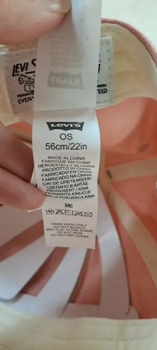 Cappellino Levi's Rosa