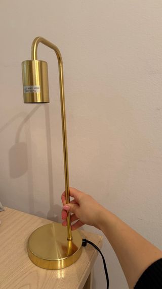 Lámpara de mesa Atmosphera dorada