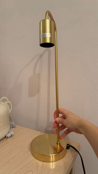 Lámpara de mesa Atmosphera dorada