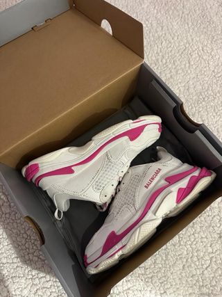 Balenciaga Triple S Pink/White Talla 33