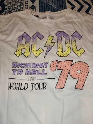 Camiseta AC/DC Highway to Hell 79 Niña