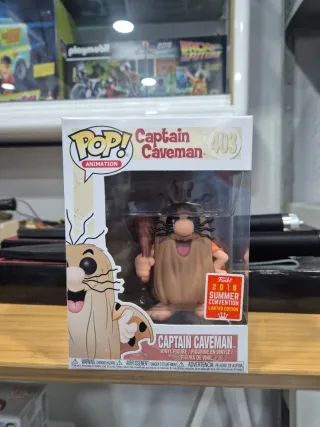 Funko Pop Captain Caveman 403 De covencion 2018