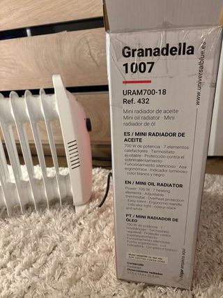 Radiador Aceite Universal Blue Mini