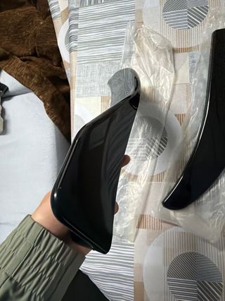 Difusor Parachoques Negro Brillo