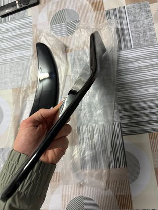 Difusor Parachoques Negro Brillo