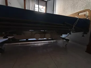 Cama articulada madera y tela