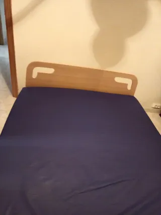 Cama articulada madera y tela