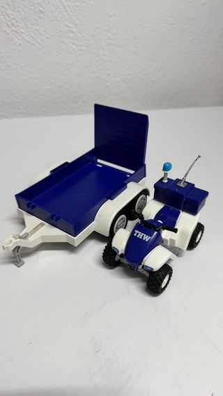 Remolque y Quad THW 9880 Playmobil