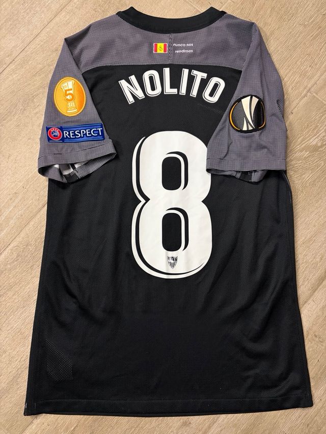 Camiseta Sevilla FC Nolito Match Worn