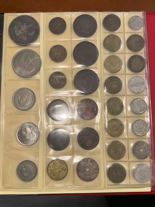 Lote de monedas coleccionables
