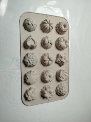 5 Moldes de Silicona diferentes