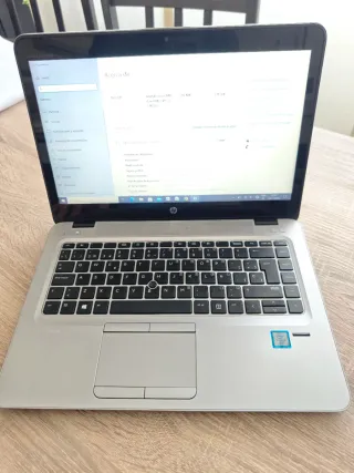 HP 840 G3- i5- 8GB RAM- 256GB SSD+320GB- 14"- W11
