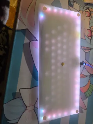 Kit Teclado Mecánico 75% Blanco