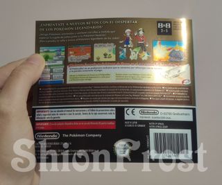 Pokémon Edición Oro HeartGold Nintendo DS