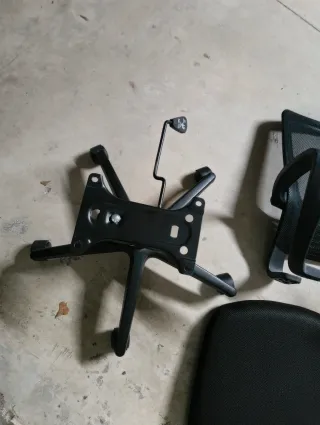 Silla de escritorio negra