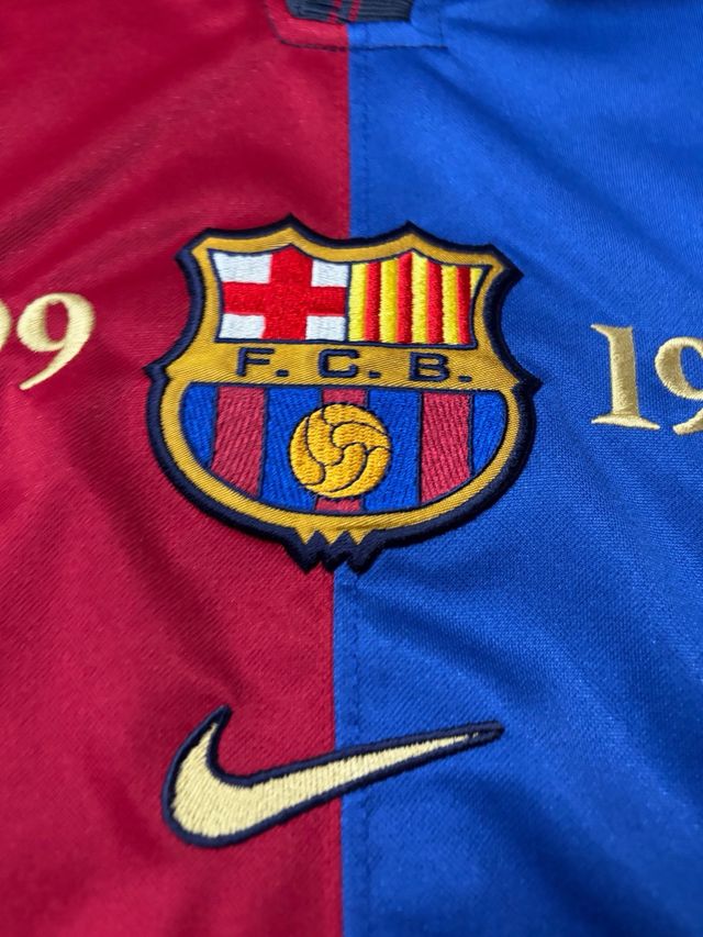 Camiseta Barça Centenario Figo 1899-1999