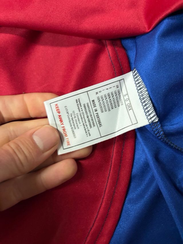 Camiseta Barça Centenario Figo 1899-1999