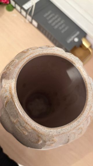 Figura cerámica rostro abstracto