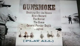 GUNSMOKE LA LEY DEL REVÓLVER SERIE TV