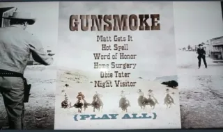 GUNSMOKE LA LEY DEL REVÓLVER SERIE TV