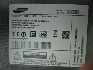 Televisor Samsung 40 pulgadas Negro