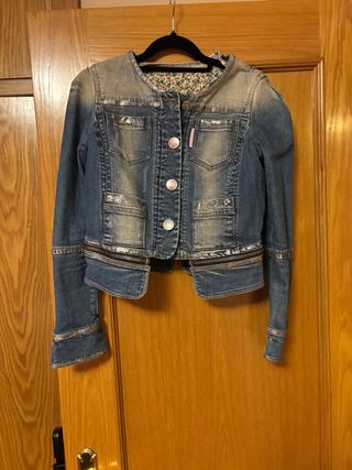 Cazadora Vaquera Holy Preppy Azul